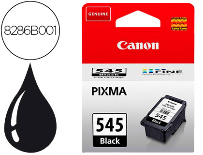 INK-JET CANON PG-545XL MG 2450 / 2550 NEGRO 500 PAG