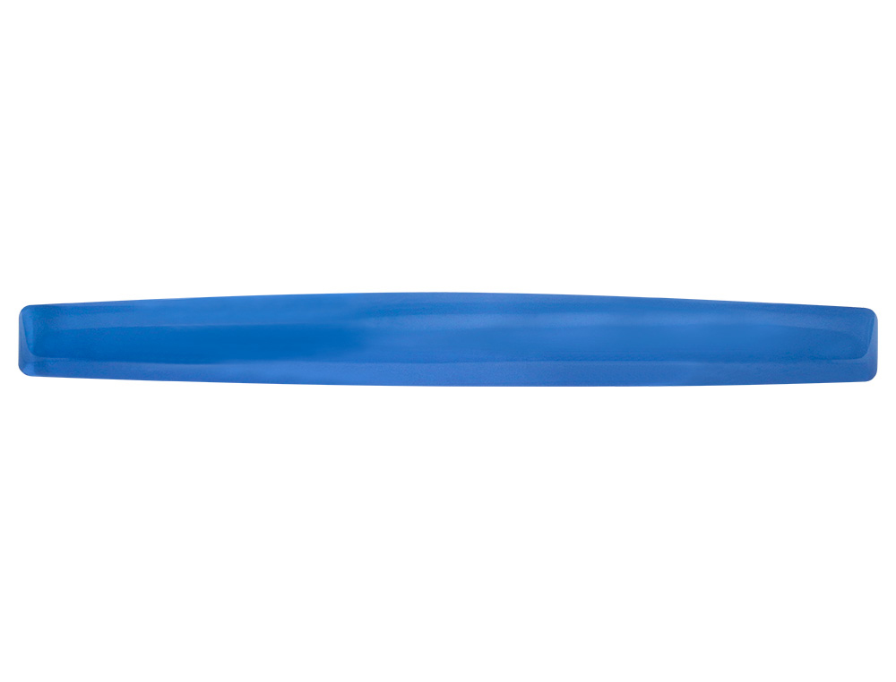REPOSAMUÑECAS Q-CONNECT DE GEL PARA TECLADO COLOR AZUL 525X58X17 MM